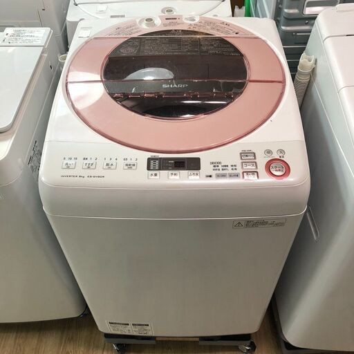 SHARP中古洗濯機ES-GV80R-P｜a21-1208