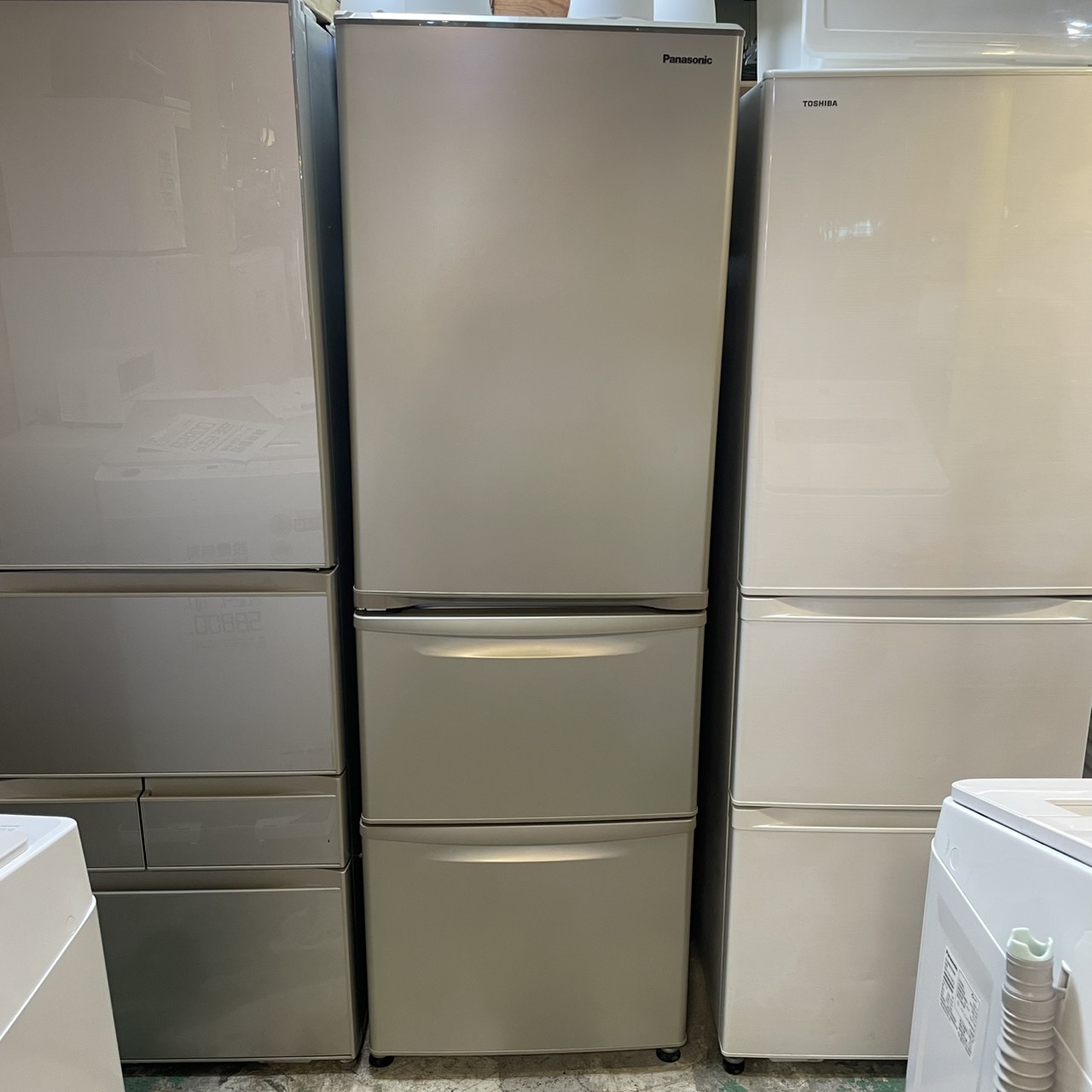 Panasonic パナソニック 冷蔵庫 365L 3ドア NR-C374CL-N 2023年製