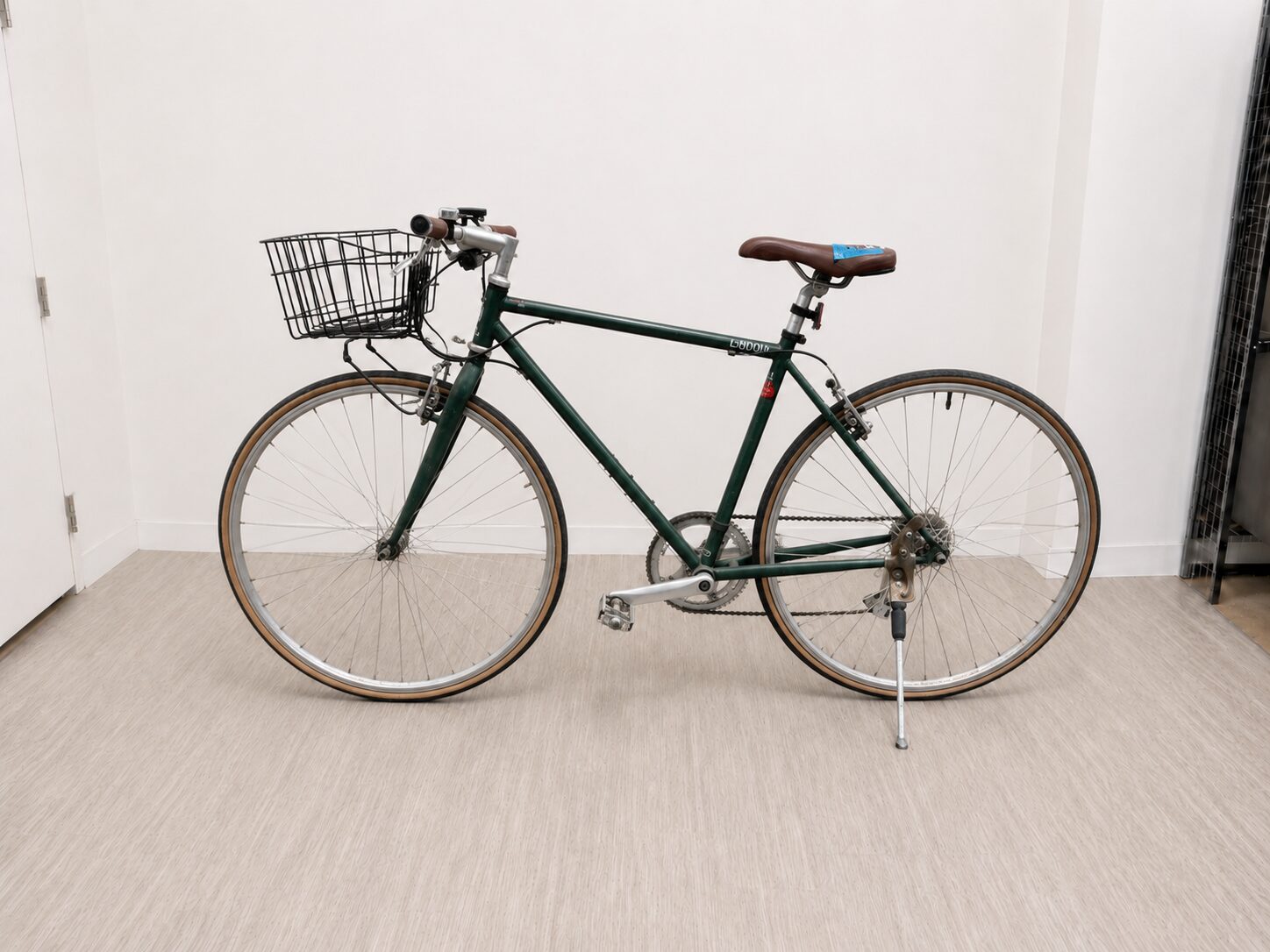 Cavite カゴ付き自転車 グリーン